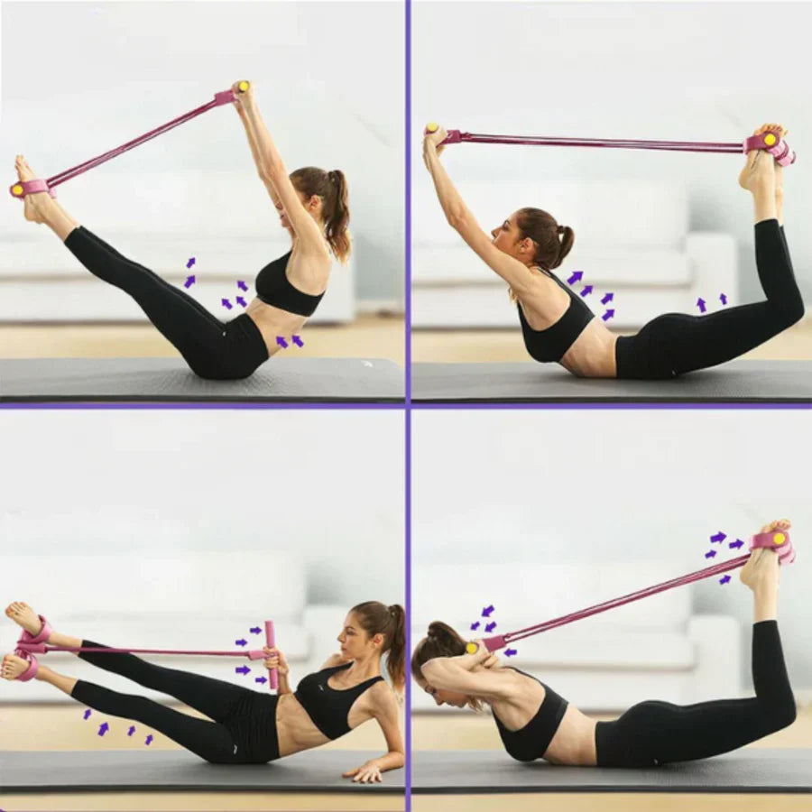 PowerFlex Resistance Trainer | Portable Full Body Fitness Exerciser