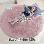 Nuvello Tapis Rond Moelleux Antidérapant
