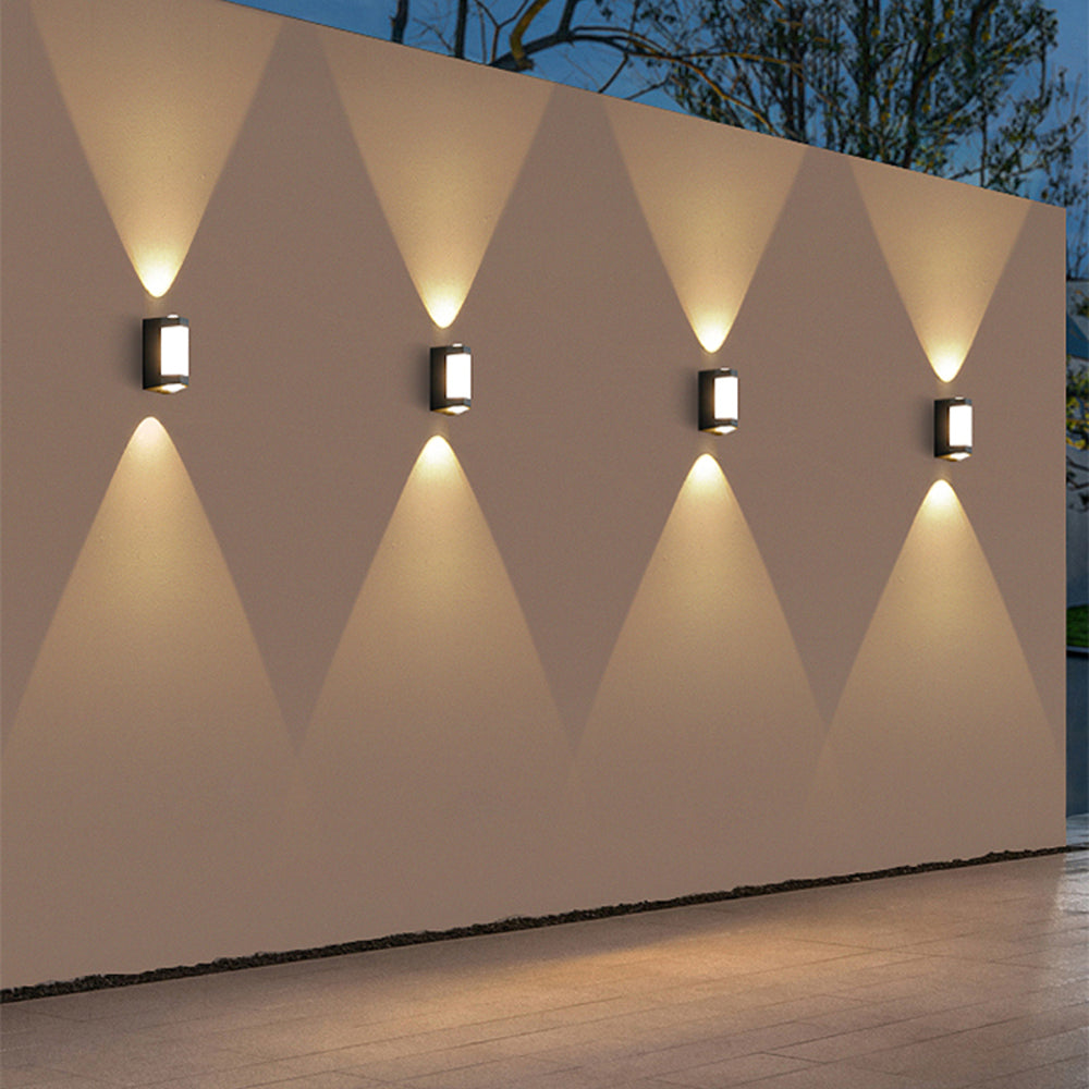 DuoRay Applique Murale Extérieure LED Double Faisceau
