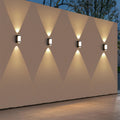DuoRay Outdoor LED Wall Light Double Beam