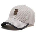AirVent Breathable Mesh Cap with Adjustable Strap for Summer