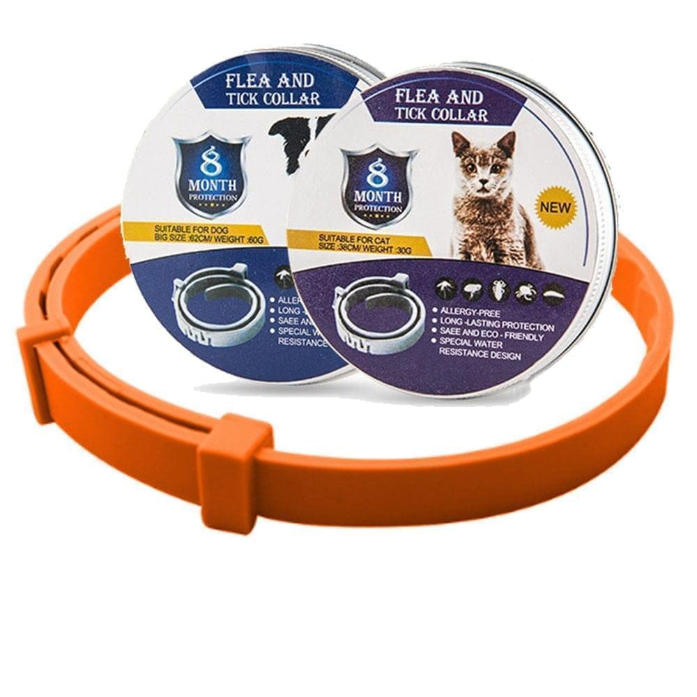 8-Month Flea and Tick Protection Collar for Dogs & Cats