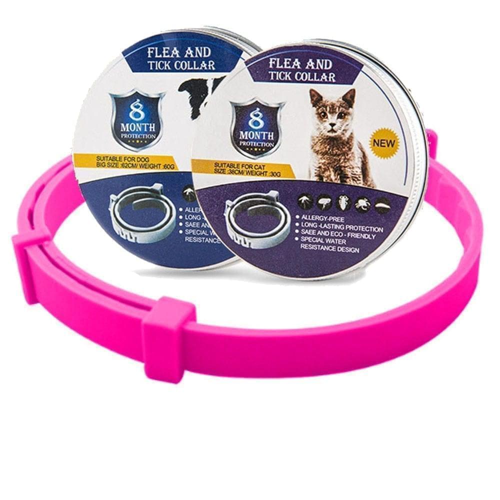 8-Month Flea and Tick Protection Collar for Dogs & Cats