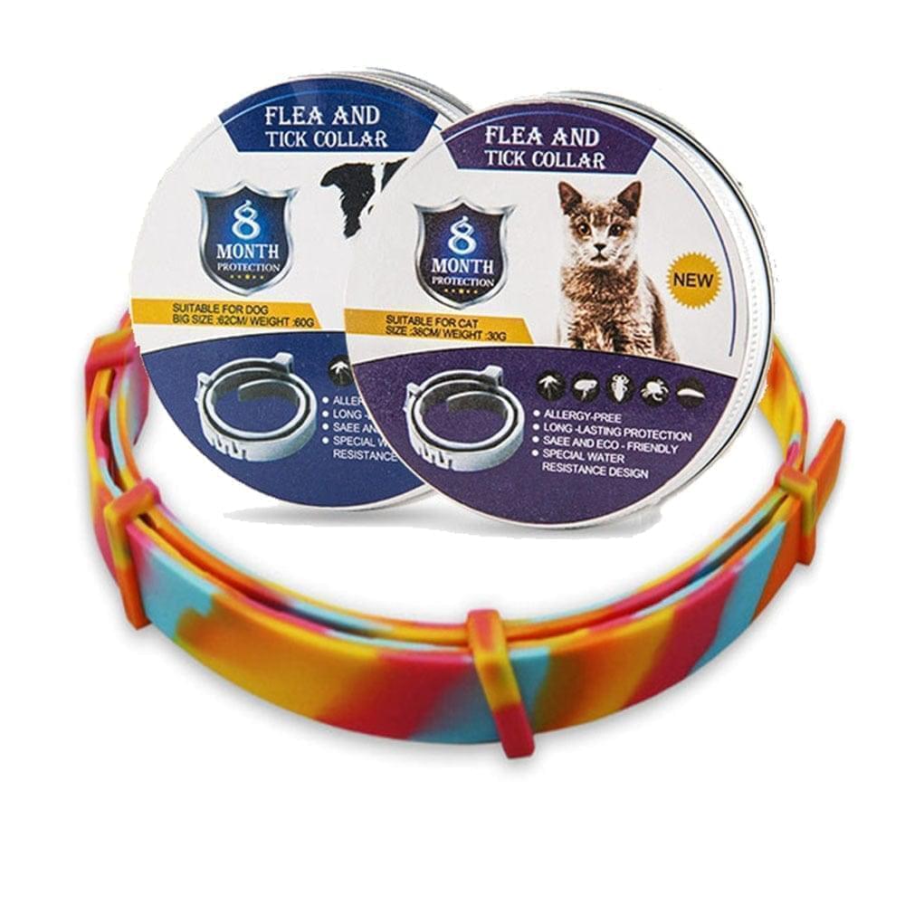 8-Month Flea and Tick Protection Collar for Dogs & Cats