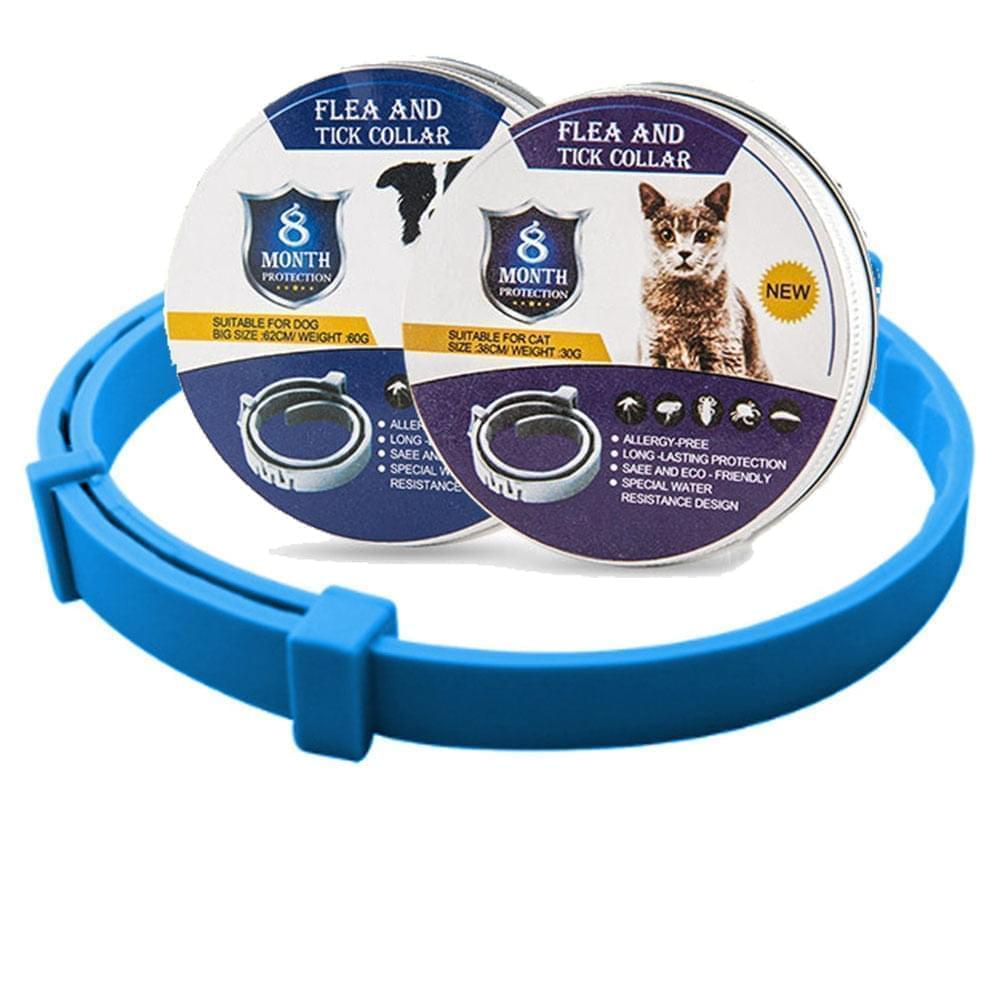 8-Month Flea and Tick Protection Collar for Dogs & Cats