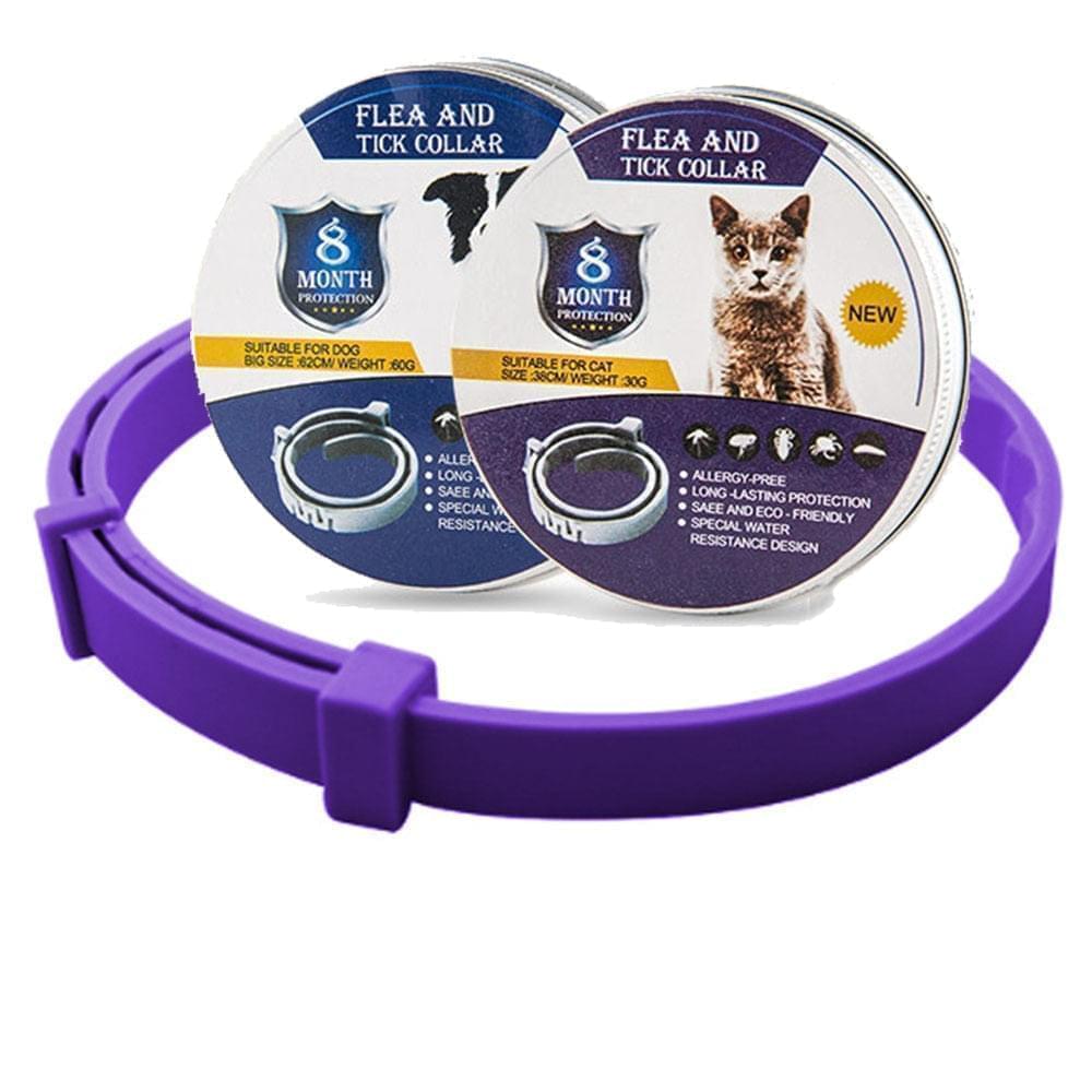 8-Month Flea and Tick Protection Collar for Dogs & Cats