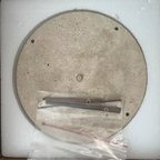 Natural Stone Backlit Wall Clock with LED Ambient Light - 9" or 11.8"