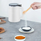PowerGrind Stainless Steel Grain Mill - Electric Powder Grinder for Coffee, Spices & Seeds