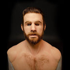 Premium Realistic Latex Transformation Mask with Detailed Beard