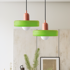 Luméa Bauhaus Suspension in Coloured Glass