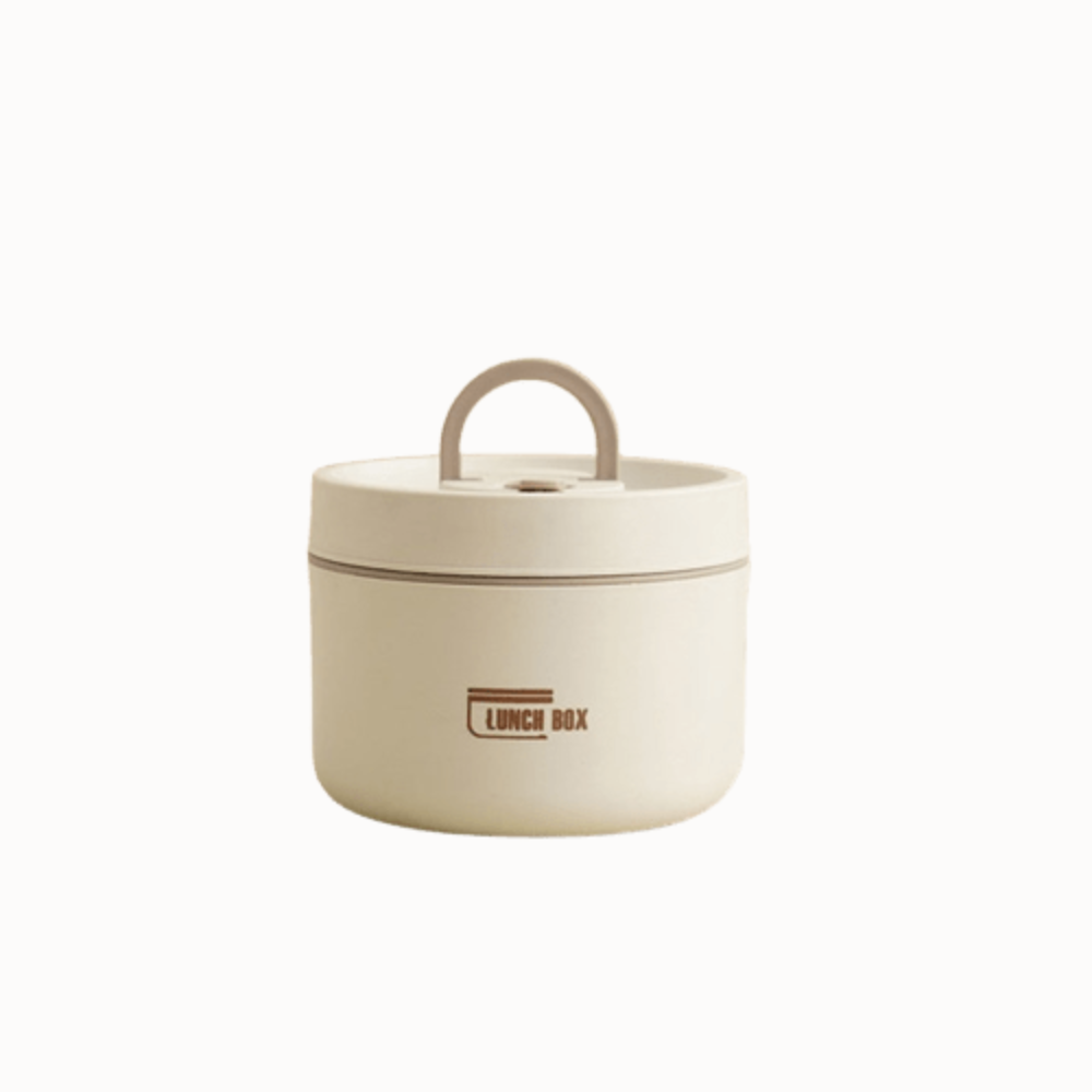 ThermalLock Stainless Steel Double-Wall Insulated Food Container with Leak-Resistant Seal