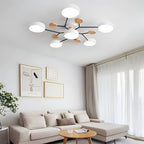 NordLume Modern LED Acrylic Ceiling Light for Living Room and Bedroom