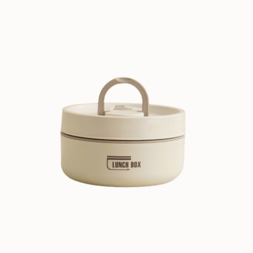 ThermalLock Stainless Steel Double-Wall Insulated Food Container with Leak-Resistant Seal