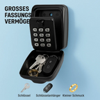 KeyGuard Outdoor Key Safe Wall Mounted Lock Box for Keys