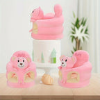 Plush Bird Support Chair for Babies – Soft Sitting & Standing Practice