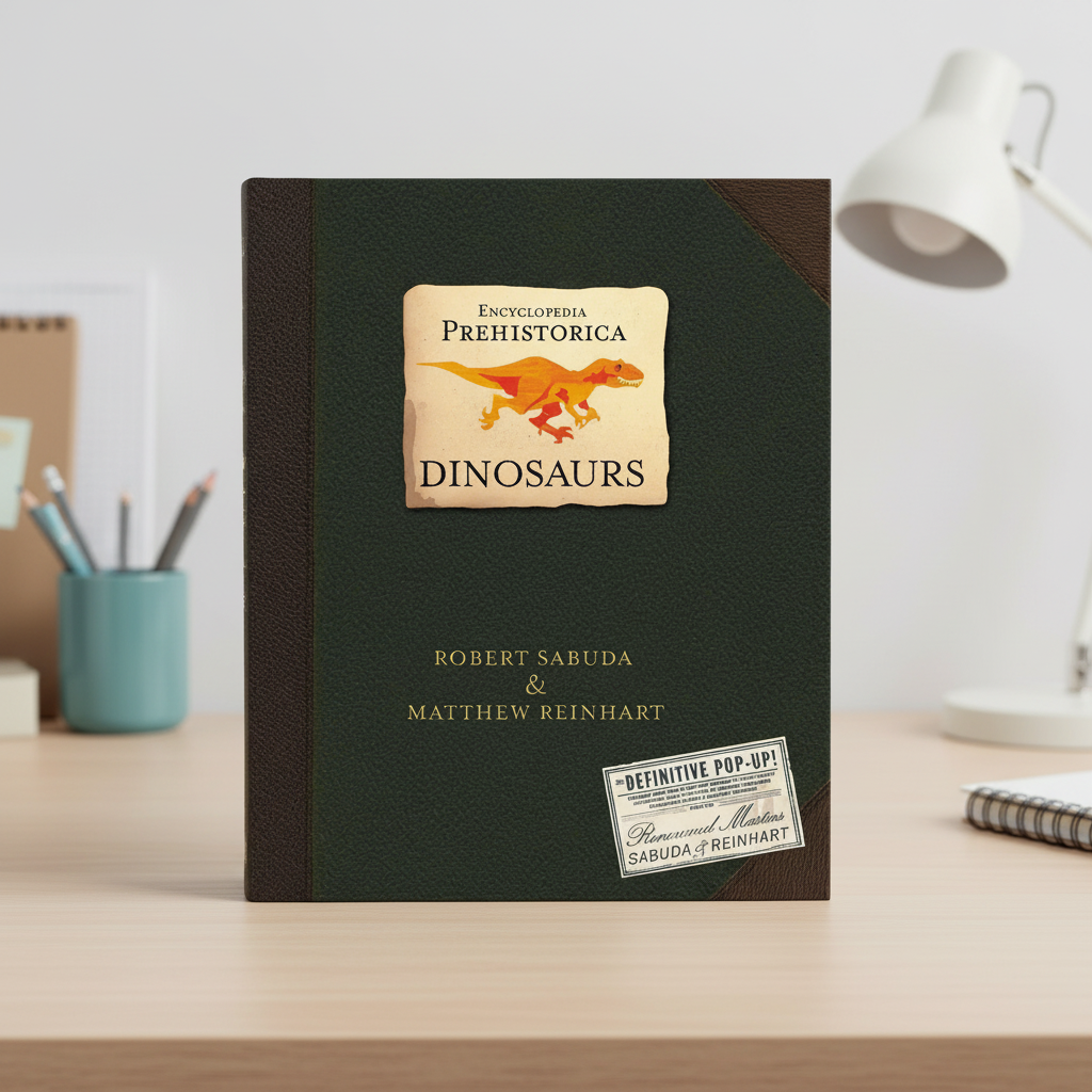 DinoScape 3D Pop-Up Dinosaur Adventure Book for Children