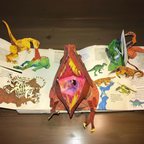 DinoScape 3D Pop-Up Dinosaur Adventure Book for Children