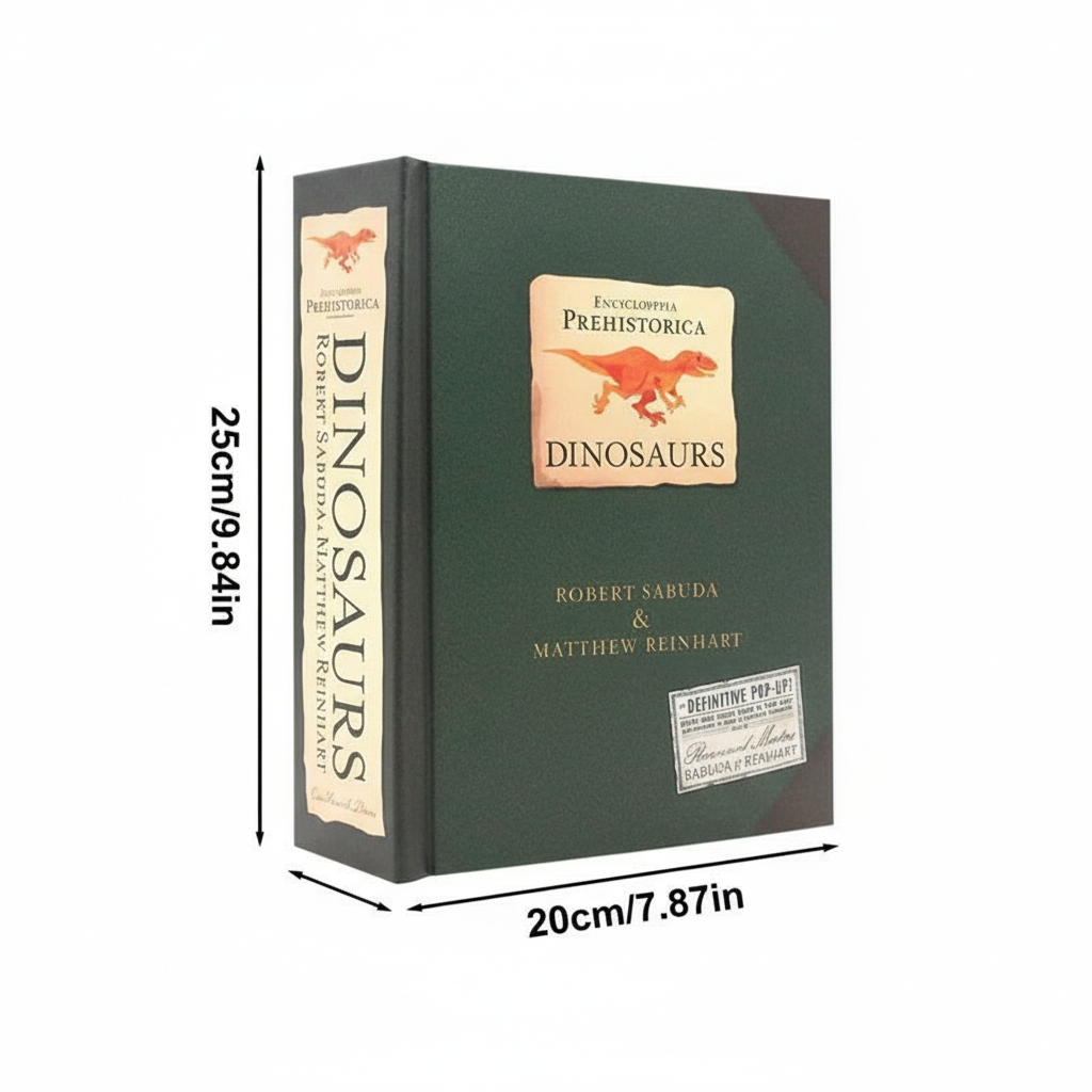 DinoScape 3D Pop-Up Dinosaur Adventure Book for Children