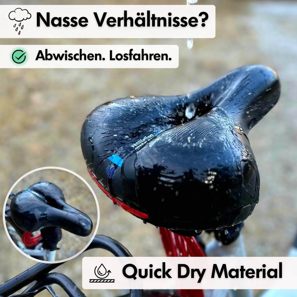 RideEase Comfort Bike Saddle | Ergonomic Gel Bicycle Seat