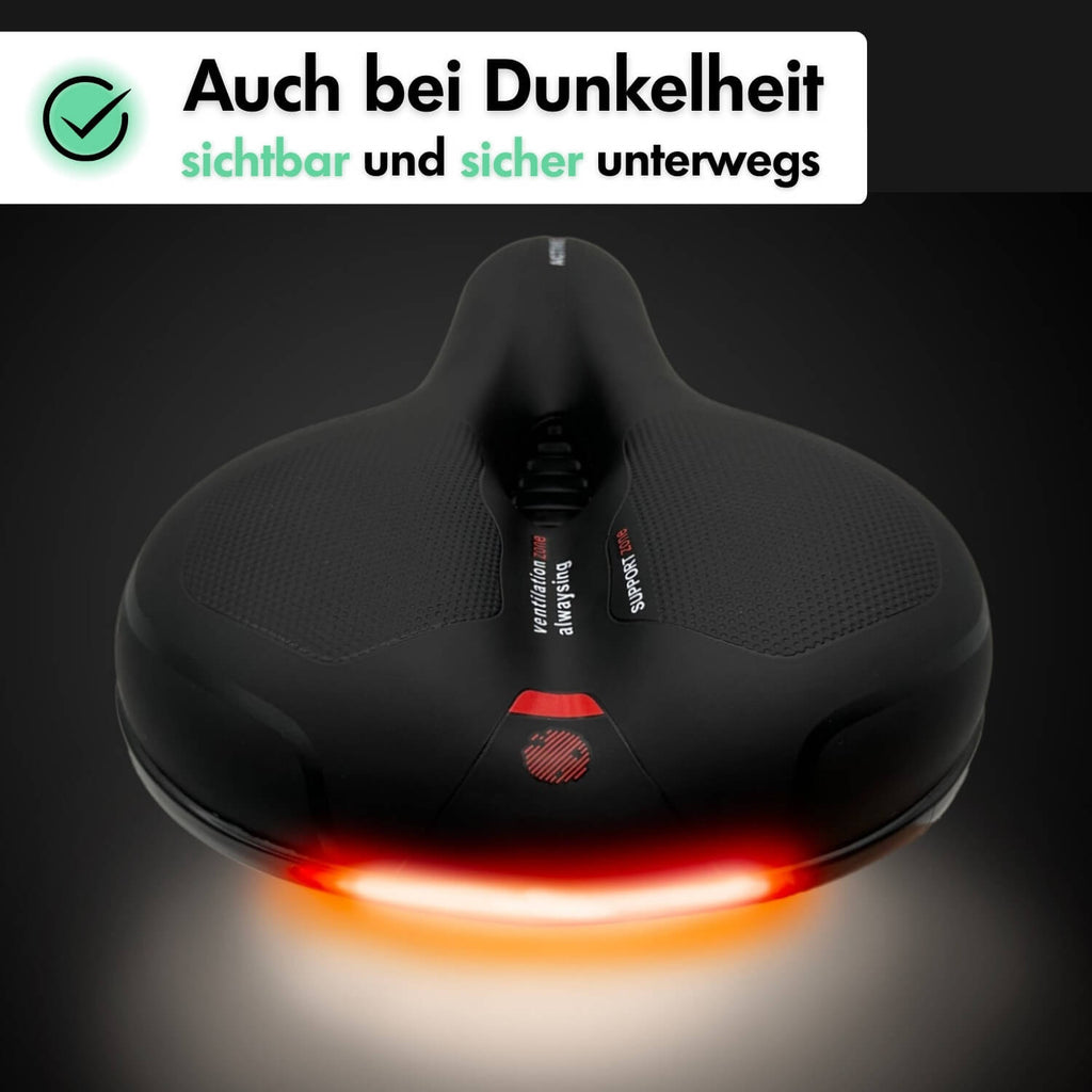RideEase Comfort Bike Saddle | Ergonomic Gel Bicycle Seat