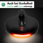 RideEase Comfort Bike Saddle | Ergonomic Gel Bicycle Seat