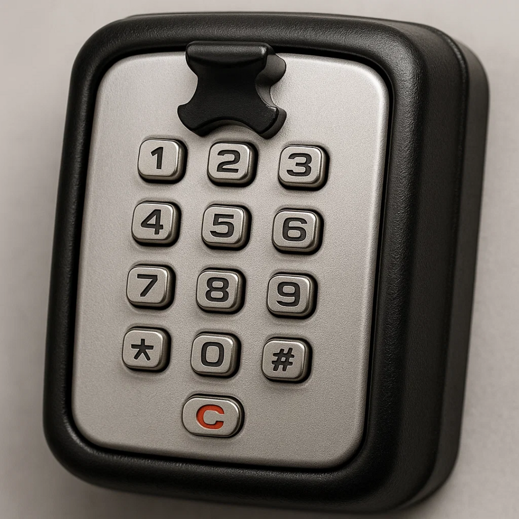 KeyGuard Outdoor Key Safe Wall Mounted Lock Box for Keys