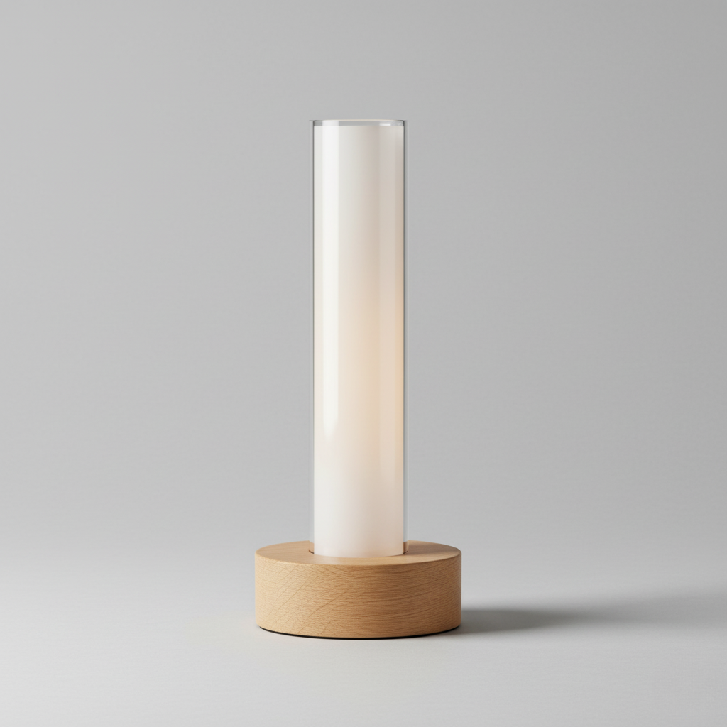 Modern Cylindrical Table Lamp