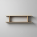 Floating Oak Wall Shelf