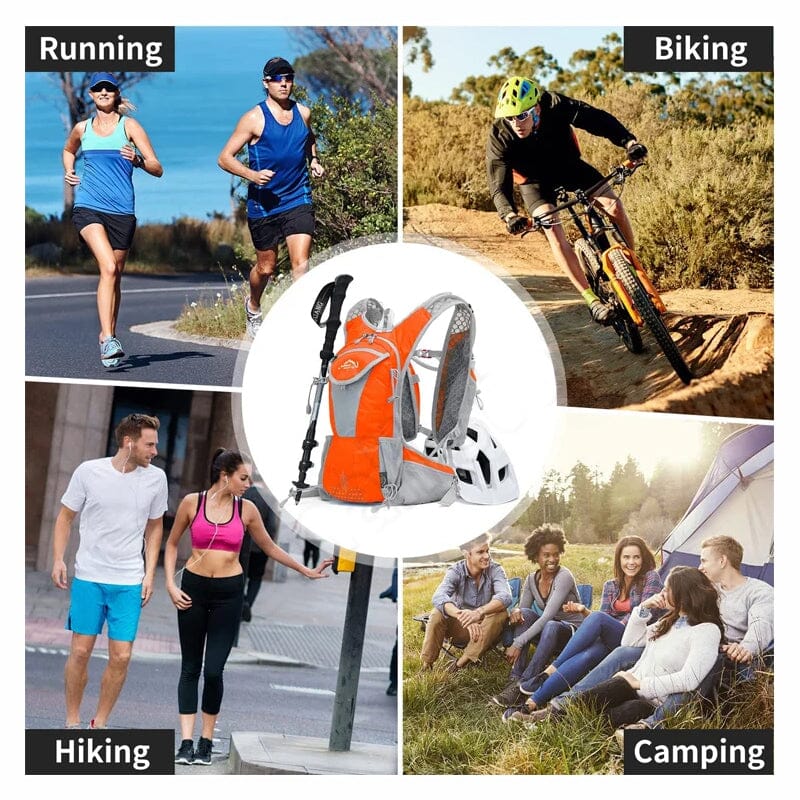 HydraTrail Cycling Hydration Backpack with 2L Reservoir Compatible Design