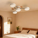 NordLume Modern LED Acrylic Ceiling Light for Living Room and Bedroom