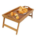 NatureServe Bamboo Bed Tray Table for Breakfast, Laptop & Serving