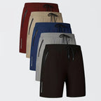 MotionCore Men's Sports Shorts with Zipper Pockets and Drawstring