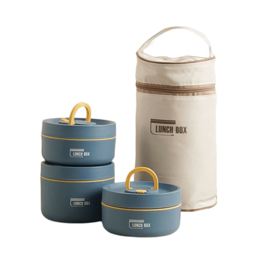 ThermalLock Stainless Steel Double-Wall Insulated Food Container with Leak-Resistant Seal