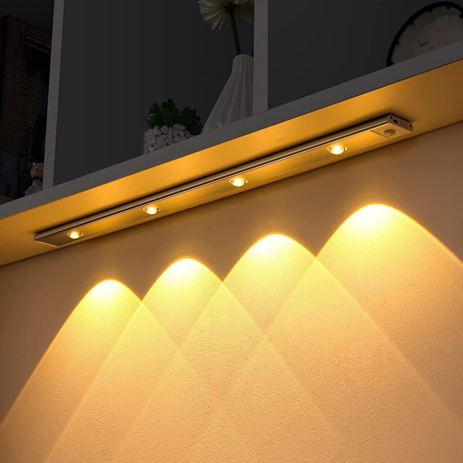 LumiSense Lampe LED Sans Fil avec Détecteur de Mouvement