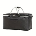 18L Collapsible Outdoor Cooler Basket - Portable Food Storage for Picnics & Camping
