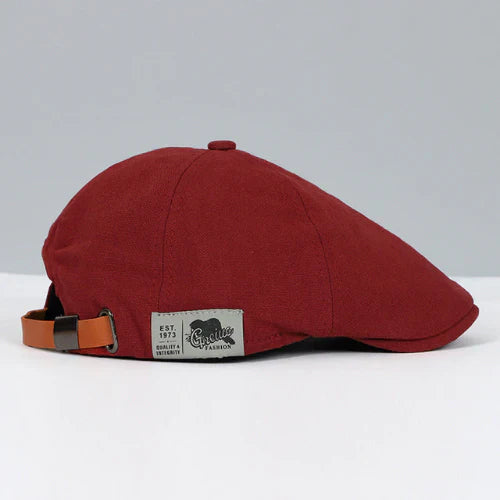 HeritagePeak Newsboy Cap with Adjustable Fit and Wool Blend