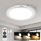 AutoGlow Wireless LED Ceiling Light with Motion Detector