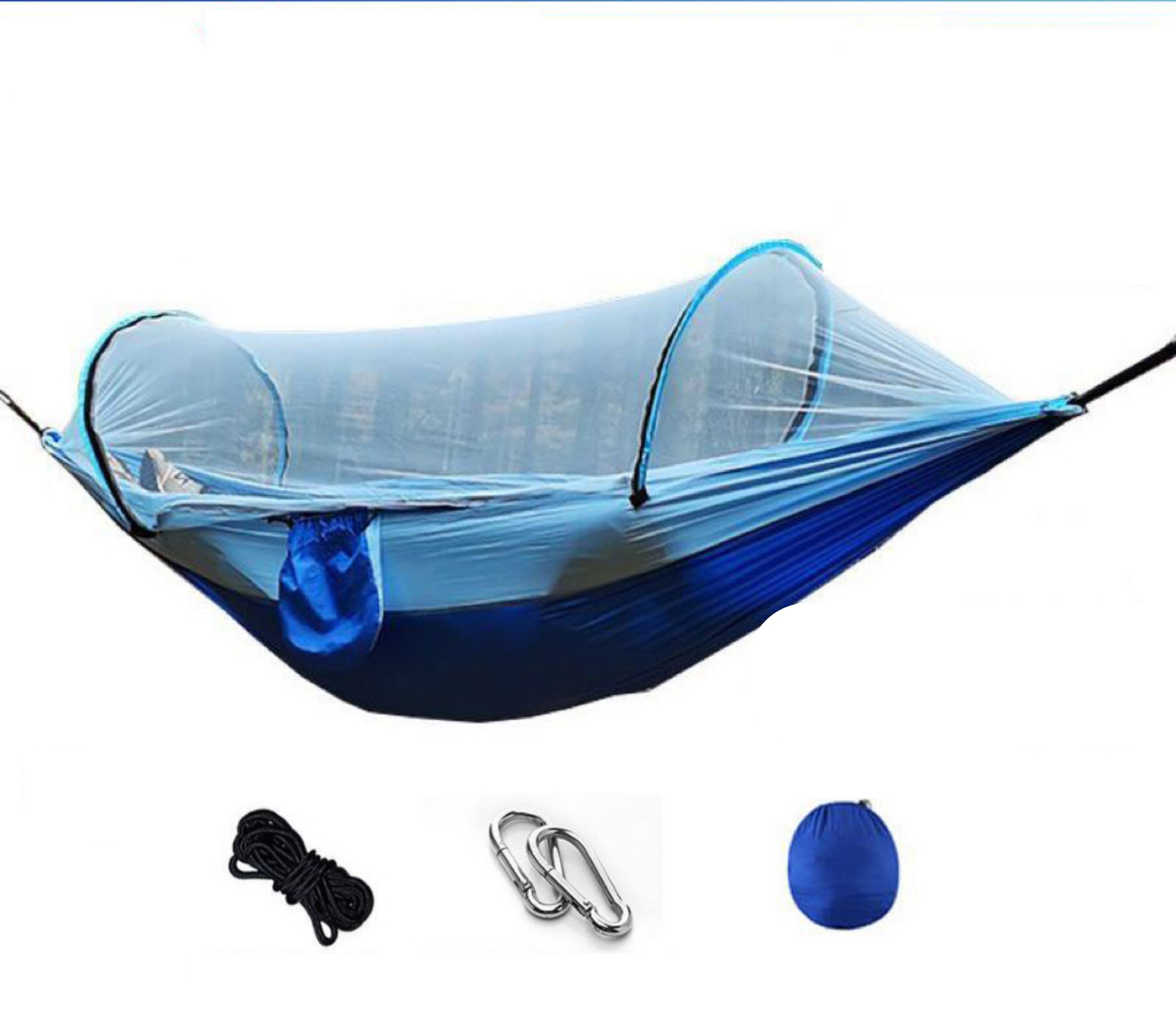SkyRest Camping Hammock | Lightweight Hammock with Mosquito Net & Rain Tarp