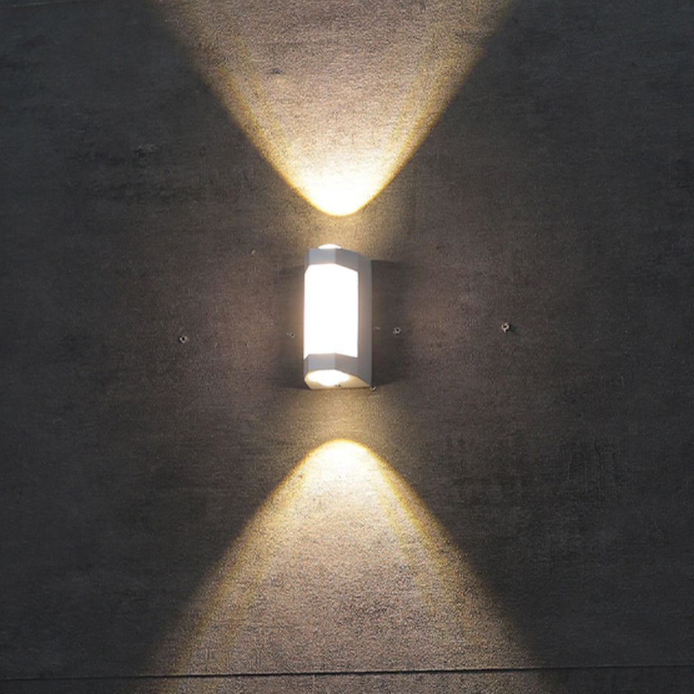 DuoRay Outdoor LED Wall Light Double Beam