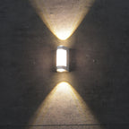 DuoRay Outdoor LED Wall Light Double Beam
