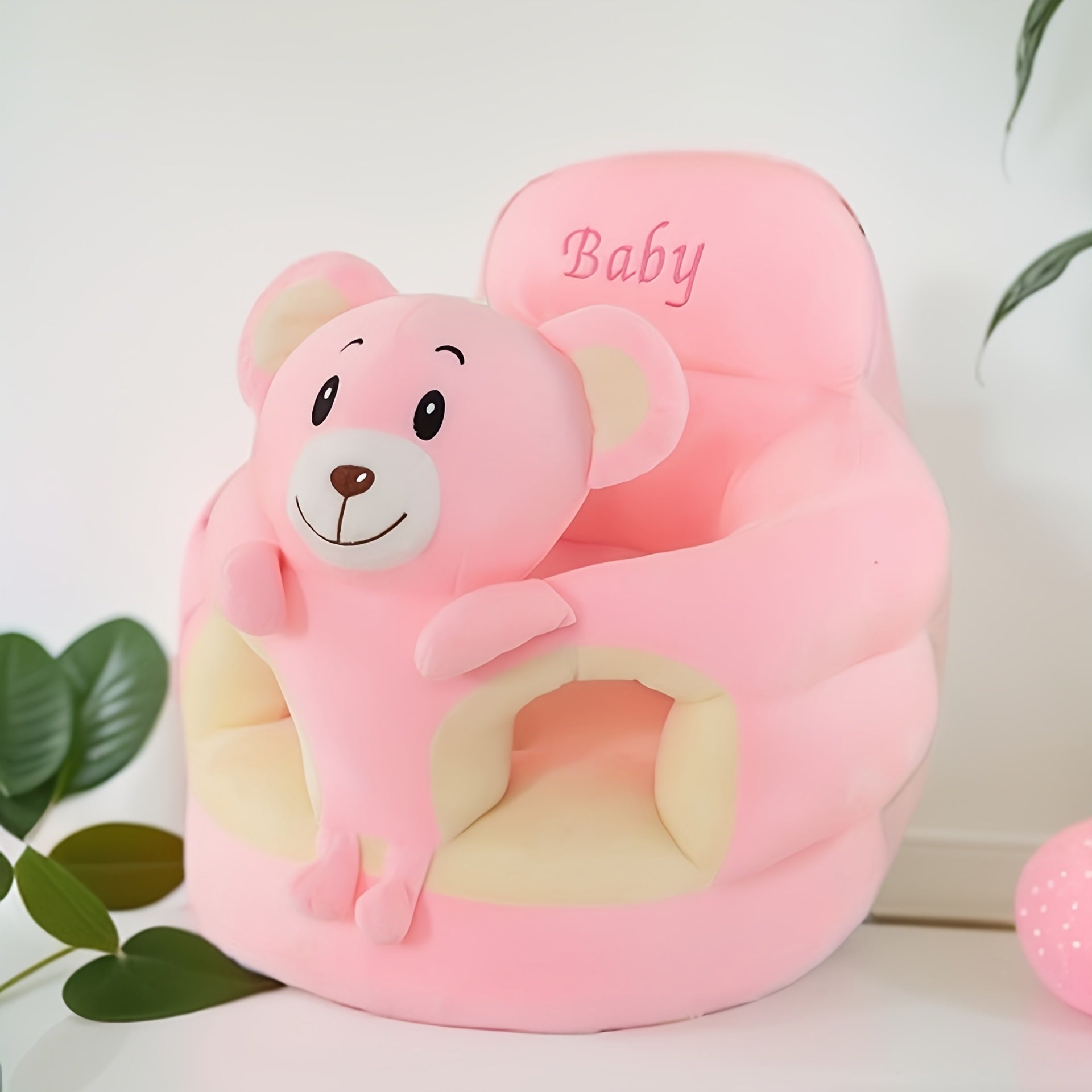Plush Bird Support Chair for Babies – Soft Sitting & Standing Practice