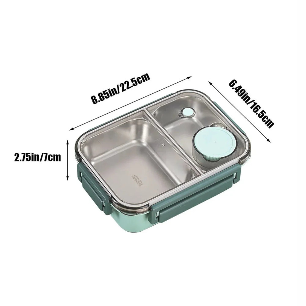 Premium Stainless Steel Insulated Lunch Container with Leak-Proof Seal
