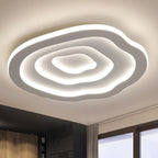 OndeLume Plafonnier LED Moderne Motif Ondulé