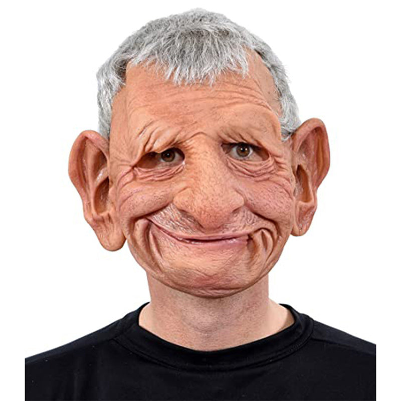 Premium Realistic Latex Transformation Mask with Detailed Beard