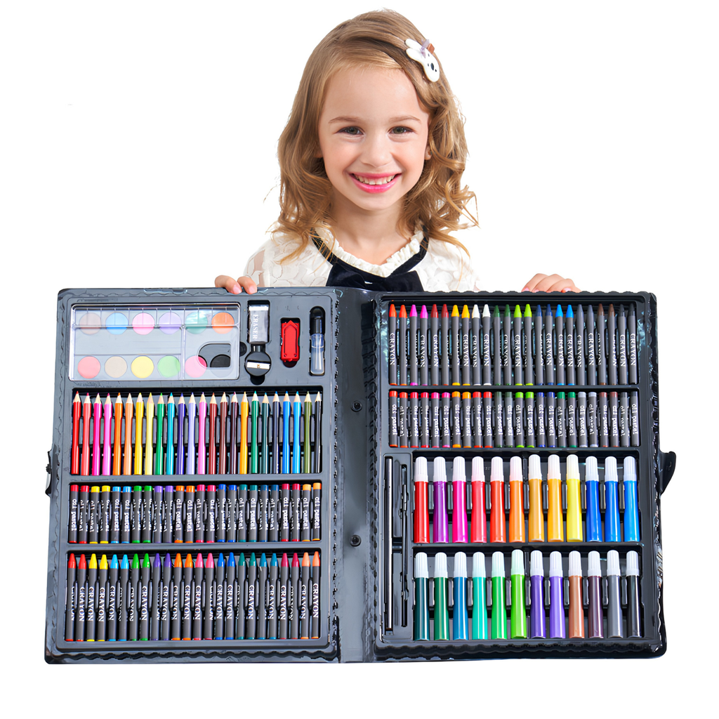 Creative Artist Studio Essentials Kit - Complete Painting & Drawing Supplies