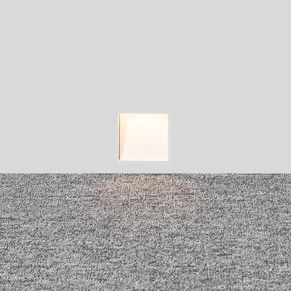 LumenPath Recessed Wall Light | LED Sensor Stairway Guide Lamp