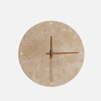 Natural Stone Backlit Wall Clock with LED Ambient Light - 9" or 11.8"