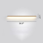 Dimmable Solid Wood LED Wall Light