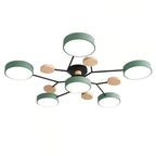 NordLume Modern LED Acrylic Ceiling Light for Living Room and Bedroom