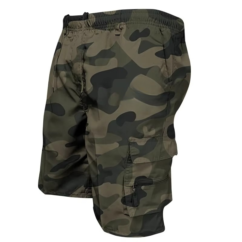 TrailCore Men's Cargo Shorts with Multiple Pockets and Loose Fit